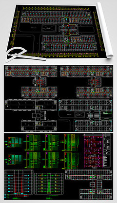 輕鋼結(jié)構(gòu)廠房CAD建筑結(jié)構(gòu)設(shè)計圖與建筑智能化系統(tǒng)設(shè)計的整合